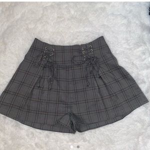 High waisted dressy shorts